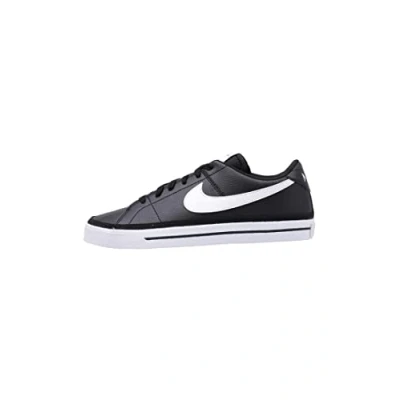 Image of Nike Men&#039;s Court Legacy Sneaker, Black White(Dark), 10.5 UK