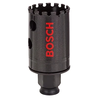 Image of Bosch Professional 1x Diamond Hole Saw for Hard Ceramics (for Stone, Tiles, Ø 35 mm, Accessories Impact Drills)