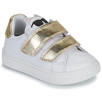 Image of KARL Lagerfeld KIDS Trainers for kids, Size: 3K, White Leather