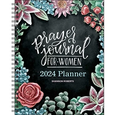 Image of Prayer Journal for Women 12 Month 2024 Monthly/Weekly Planner Calendar