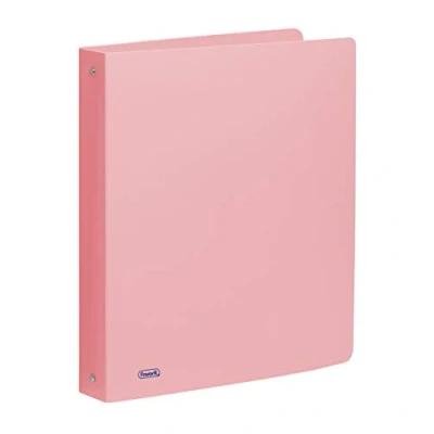 Image of Favorit Polypropylene Pastel Binder 22 x 30 cm, 4 Round Rings with mm Diameter, Pink