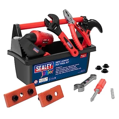 Image of Sealey Toy Tool Kit 19pc
