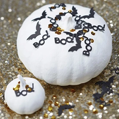 Image of Ginger Ray Spooky Halloween Paper Party Table Confetti Decoration Trick or Treat
