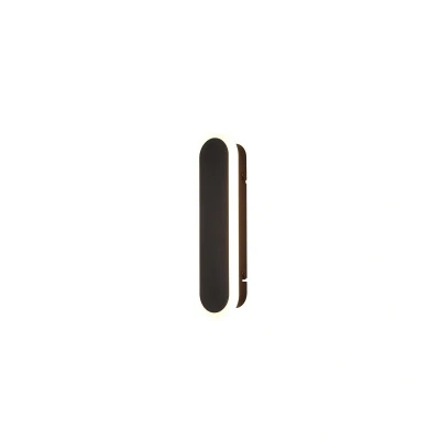 Image of Bordo LED Outdoor Wall Lamp, Length 300mm, Black