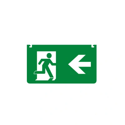 Image of Emergency Legend Left Arrow For Exit Sign Integral LED