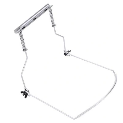 Image of Alomejor Harmonicas Neck Holder Adjustable Metal 10 Holes Harmonica Rack Support