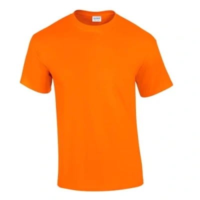Image of Gildan Ultra Cotton Adult T Shirt, Safety Orange, L