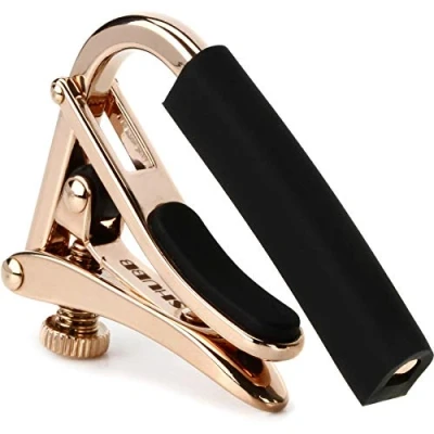 Image of SHUBB C4G Capodaster electric guitar CAPO ROYALE ROSE GOLD