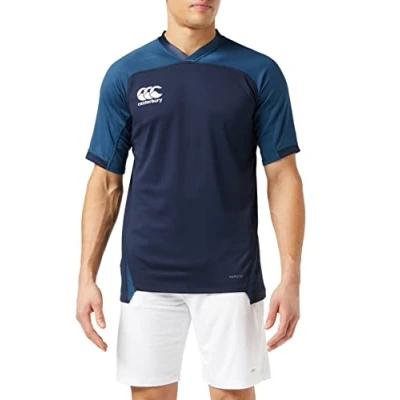 Image of Canterbury Men&#039;s Vapodri Evader Rugby Jersey, Navy, M