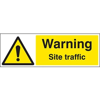 Image of Construction Signs Warning site traffic Rigid Plastic