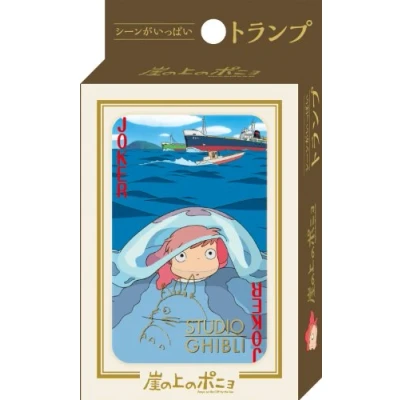 Image of Studio Ghibli Playing Cards Ponyo on the Cliff