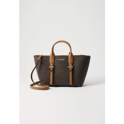 Image of Michael Kors Mooresm Satchel Handbag, Women&#039;s, Size: One Size, Brown
