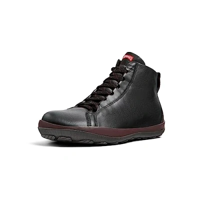 Image of Camper PEU Pista GM Laceup ankle boots, Men&#039;s, Size: 10, Schwarz Leather