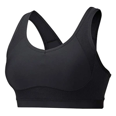 Image of Mizuno Support Bra Sports Bra, Women, Womens, J2GA9751, Black, S