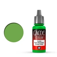 Image of Vallejo Game Color 17 ml Acrylic Paint Scorpy Green