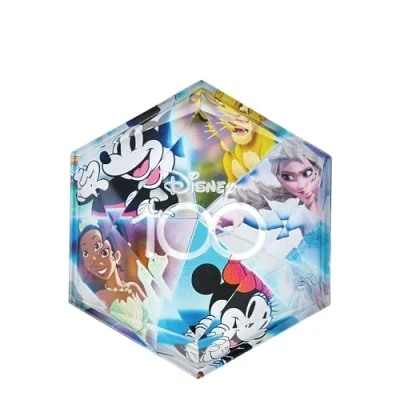 Image of Enesco Facets Disney 100 Paper Weight