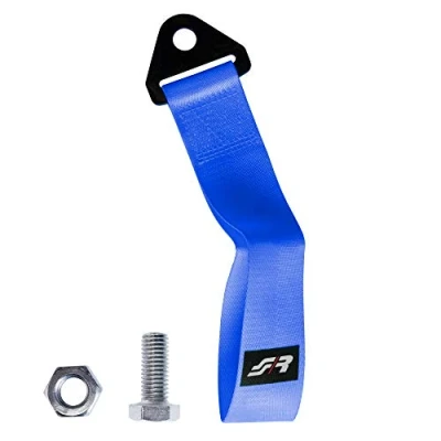 Image of Simoni Racing UTSB Woven Tow Hook, Blue, Blue