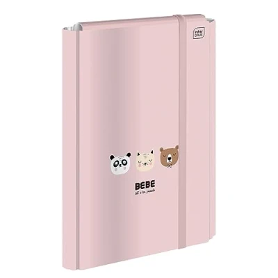 Image of Interdruk A4 File Box for Children Rigid Folder with Elastic Strap Collector&#039;s Band BB Friends Girls