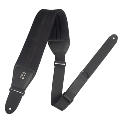 Image of Levy&#039;s MRHNP3 BLK Right Height Comfort Neoprene 3 1/4&quot; Black