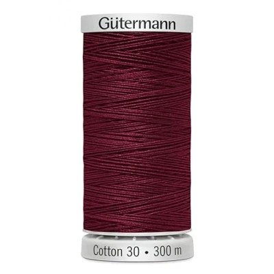 Image of Gutermann No 30 Sulky Cotton Embroidery Thread 300m 1169 Brown, Wine Each