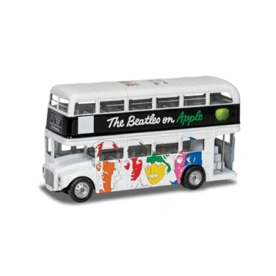 Image of Corgi CC82346 The Beatles London Bus, White Album Buses
