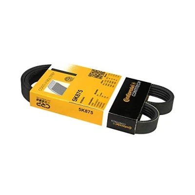 Image of 5PK873, 5PK874, 5PK875, 5PK876, 5PK877 V ribbed belt CONTITECH 5PK875 875mm 5 RENAULT: CLIO 2, Kangoo I, I Express