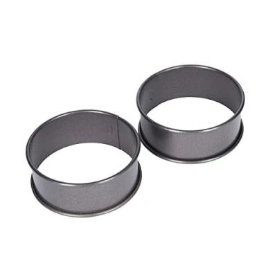 Image of KitchenCraft Non Stick Poachette Rings, Set of Two