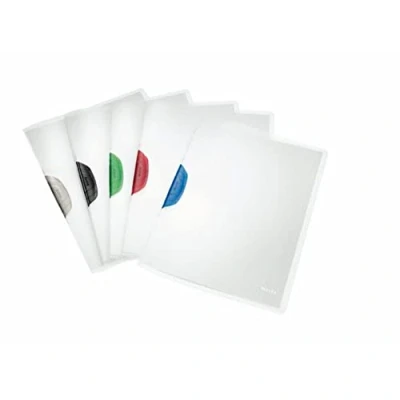 Image of Esselte Leitz ColorClip Polypropylene A4 Assorted Pack of 1