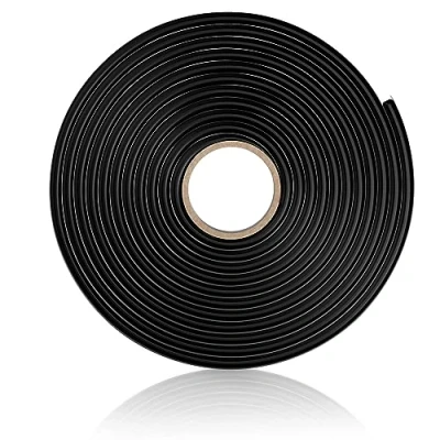 Image of ZXMOTO 13Ft Headlight Sealant Retrofit Refit Butyl Rope Rubber Glue Reseal for Car Headlamps Window Door Windshield (1 Piece)