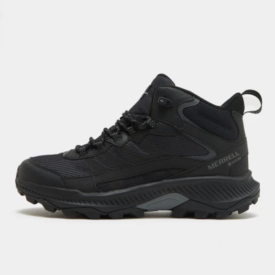 Image of Merrell Speed Strike MID Behandlung ZUR Geruchsreduzierung Hiking shoes, Men&#039;s, Size: 12, Black shoes