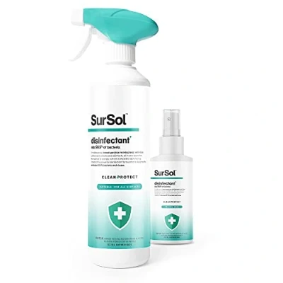 Image of SurSol™ Anti Bacterial Surface Spray + FREE Travel 50ml