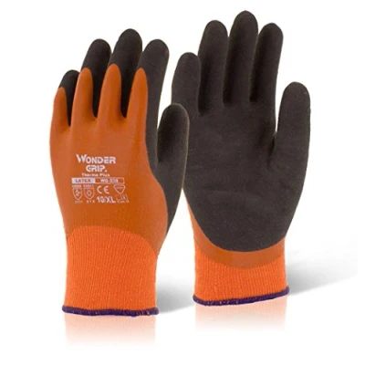 Image of Wonder Grip Gloves WG 338 Thermo Plus Latex Waterproof &amp; Warm 8/Medium