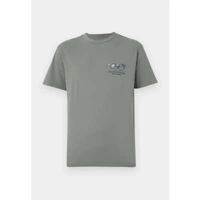 Image of Billabong ROLL Premium Unisex Print Tshirt, Size: XXL, Dark slate