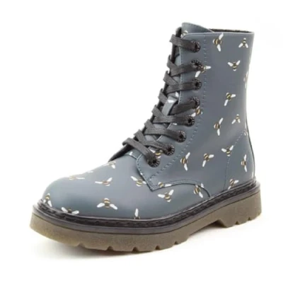 Image of Heavenly Feet Justina (New Bee Print Ocean, UK_Footwear_Size_System, Adult, Women, Numeric, Medium, Numeric_6)