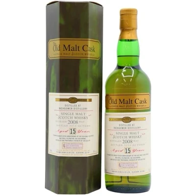 Image of Inchgower old Malt Cask 25th Anniversary Single #56906 2008 15 year Whisky 70cl 50% ABV