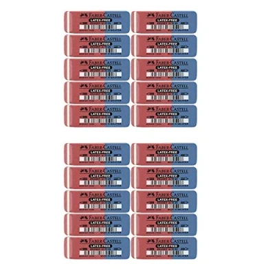Image of Faber Castell 187040 ? Eraser Latex Ink/Lead, 7070 40 (Pack of 20)