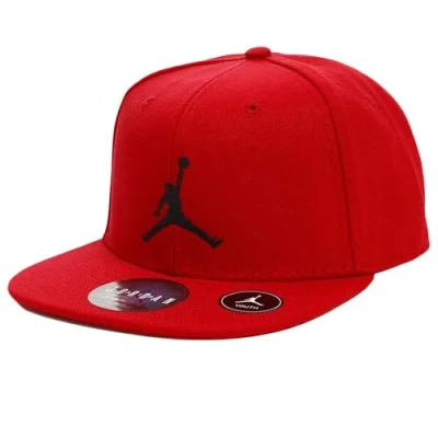 Image of Jordan Jumpman Snapback Cap for kids, Size: 6 6/8 7, Gym red