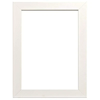 Image of JTM Frames Wall Hanging and Free Standing Picture Wooden Texture Home Decor sizes (White, A2 (42 * 59.4cm))