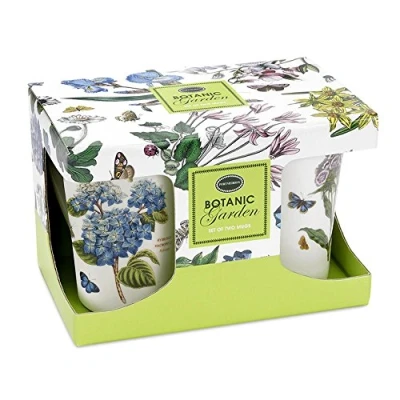 Image of Portmeirion Botanic Garden Set Of Two Mugs 10oz