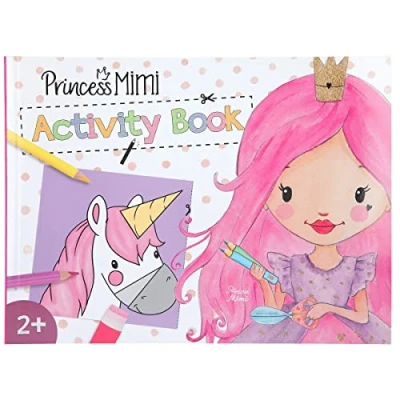 Image of Depesche 12013 Mimi Activity 48 Pages for Crafting and Colouring Many Simple Motifs from The Princess World, Painting Book with Small, Easy to Follow Instructions Symbols, Multicoloured