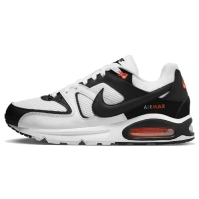 Image of Nike 629993, Men&#039;s Low Top Sneakers, Off White (White/black/max Orange), 11 UK (46 EU)