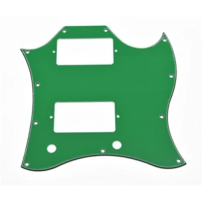 Image of KAISH American Standard SG Full Face Pickguard Guitar Pick Guard for USA Special Green 3 Ply