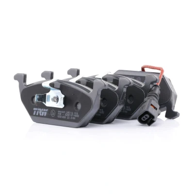 Image of 1K0698151F, 1K0698151J, 1K0698151N, JZW698151 Brake pad set TRW COTEC GDB1658 incl. wear warning contact SEAT: Leon II Hatchback, Altea XL