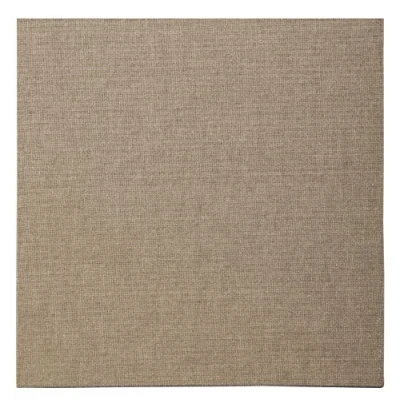 Image of Clairefontaine Ref 34148C Natural Canvas Board 30 x 30cm Sized, 3mm Thick, 75% Cotton &amp; 25% Polyester Transparent Coating for Oil Acrylic Painting
