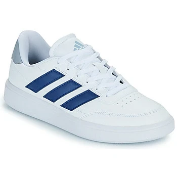 Image of adidas Men&#039;s Courtblock Shoes Sneaker, Cloud White/Dark Blue/Halo Silver, 6.5 UK
