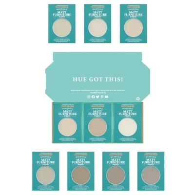 Image of Rust Oleum Furniture Paint in Matt Finish Restful Neutrals Tester Box