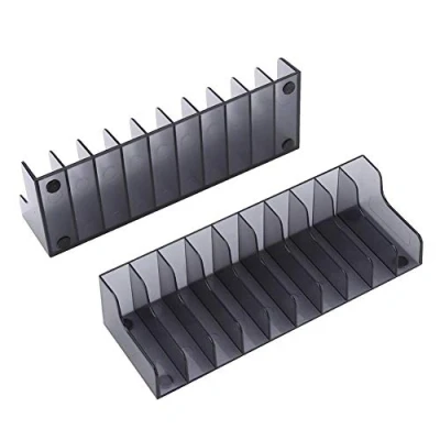 Image of ASHATA for PS4 Game Storage Stand 2Pcs Universal Large Capacity Games Tower Card Box Rack PS4/for Slim/for Pro
