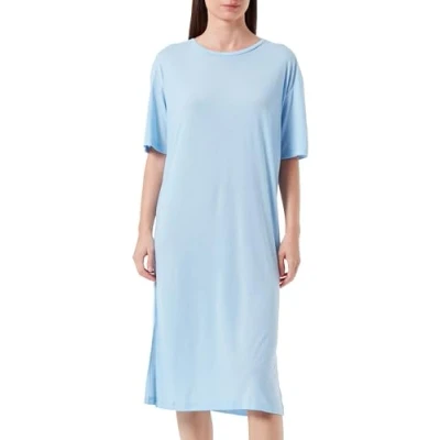Image of Noisy may Women&#039;s Nmmayden 2/4 Dress Noos Jersey, Cerulean, S