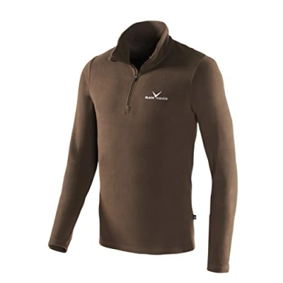 Image of Black Crevice Men Skirolli Ski Roll Neck, Brown brown, M (Manufacturer Size: 50)