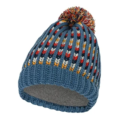 Image of LEGO Wear Unisex Wintermütze Strickmütze mit Bommel LWAorai 704 Beanie Hat, 228, 50/52